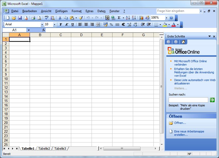 MS Access & Excel 2003 Tutorials.